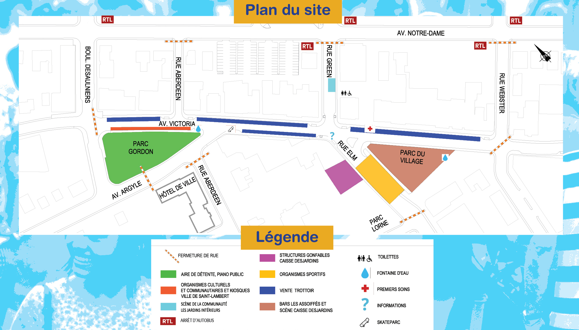 Plan des Fêtes de Saint-Lambert