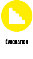 Icône d'évacuation