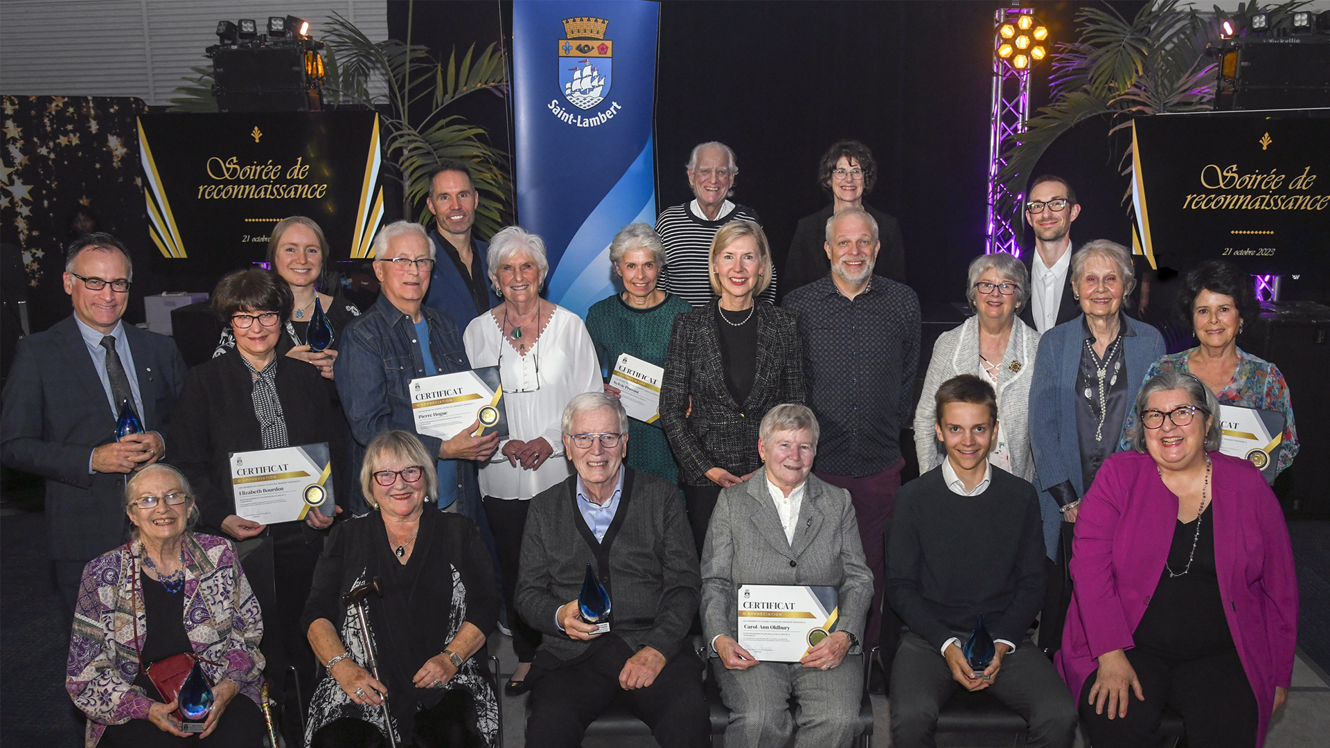 Soirée des mérites lambertois 2023