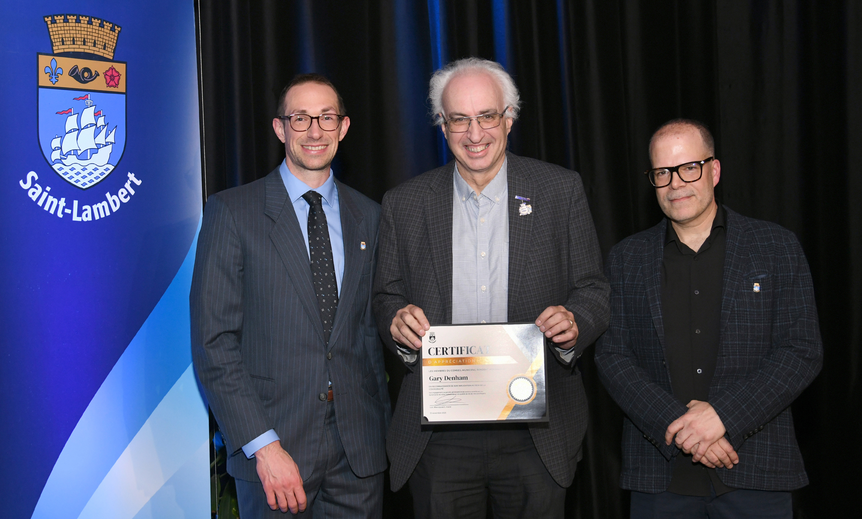 Gilles Therrien for Gary Denham