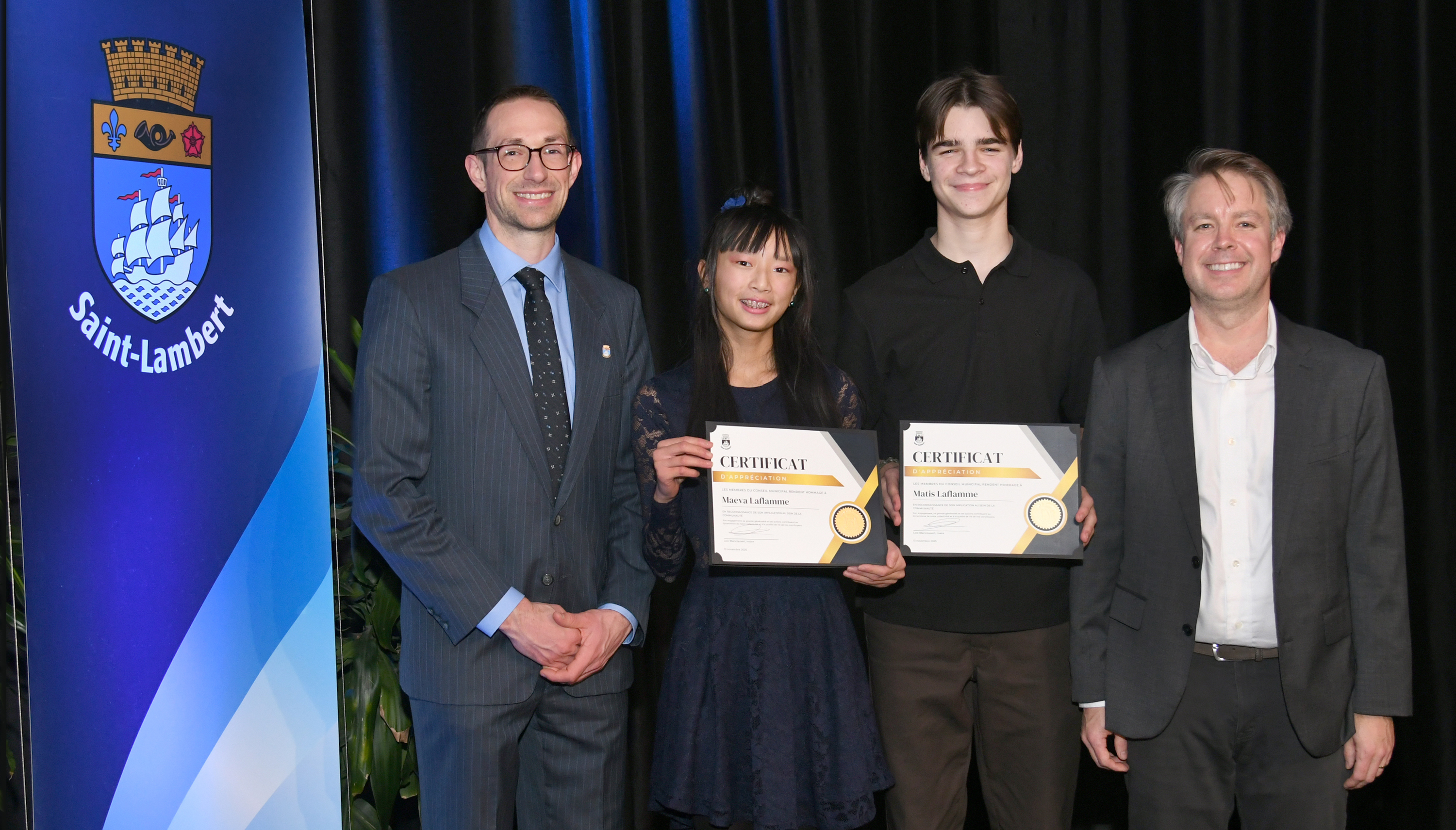 Maeva and Matis Laflamme