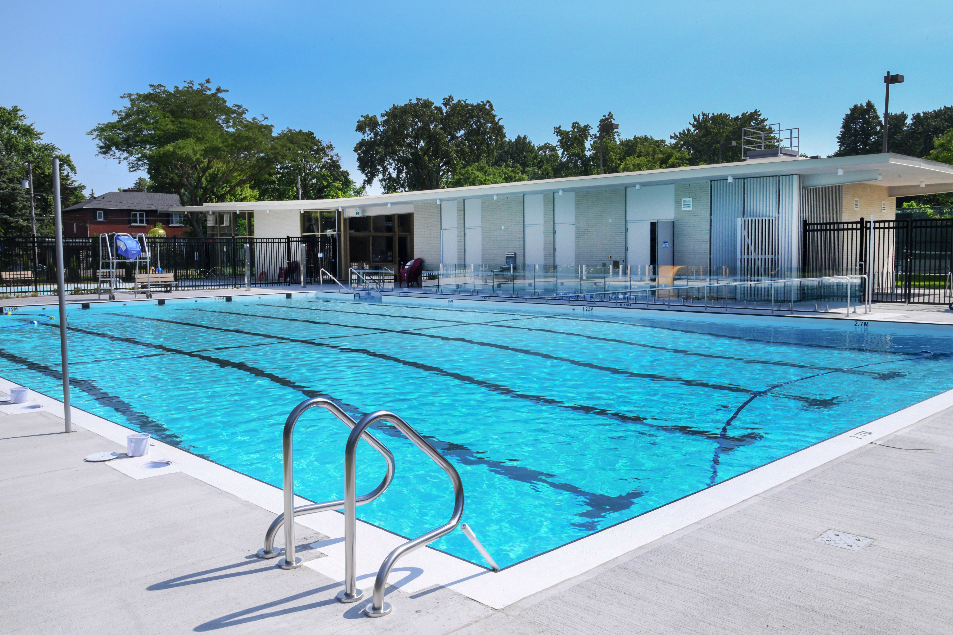 Piscine Alexandra installation