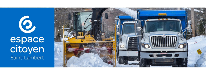 Pop up site internet alertes de déneigement