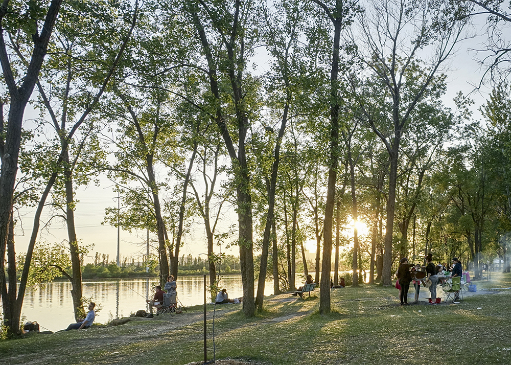 Gallerie parc havre ambiance bord de leau