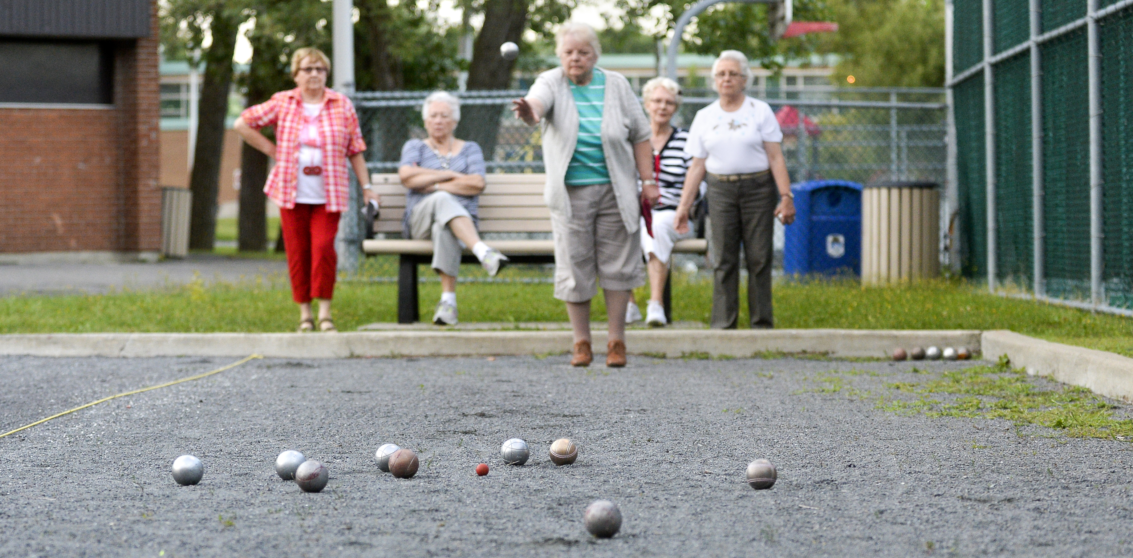 Terrain de pétanque