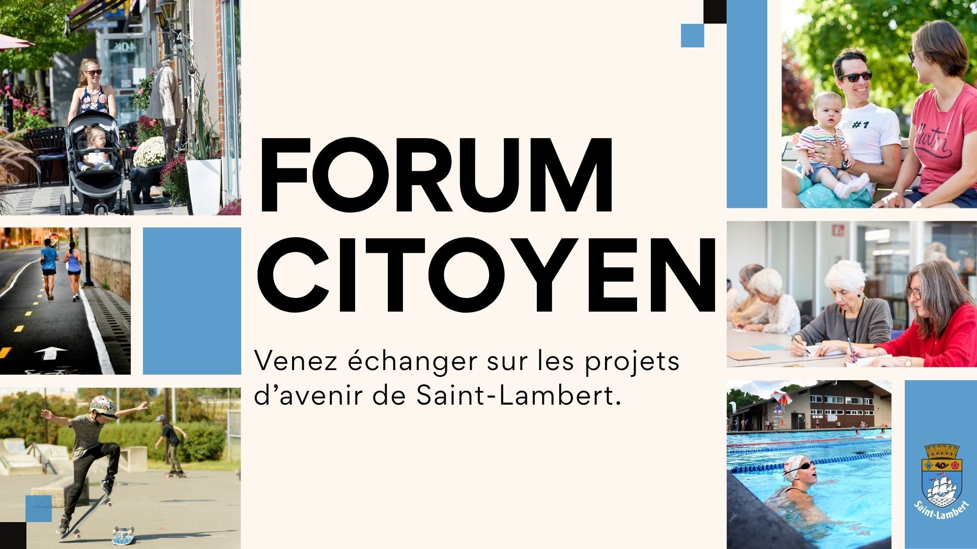 Forum citoyen : participez aux ateliers de discussion sur la planification stratégique de notre ville!