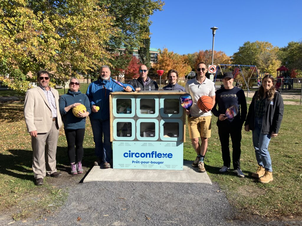 Une nouvelle station BoxUp au parc Préville : du matériel sportif gratuit à portée de main
